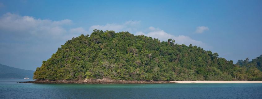 Insel im Mergui Archipelago, Myanmar
